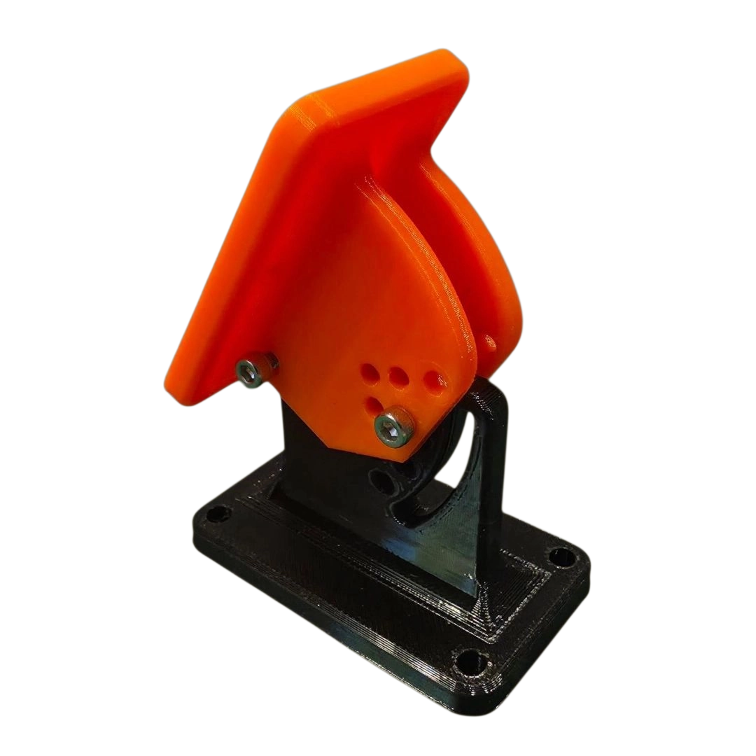 Adjustable tilt stand for radio controlled boats 3D printed in PETG